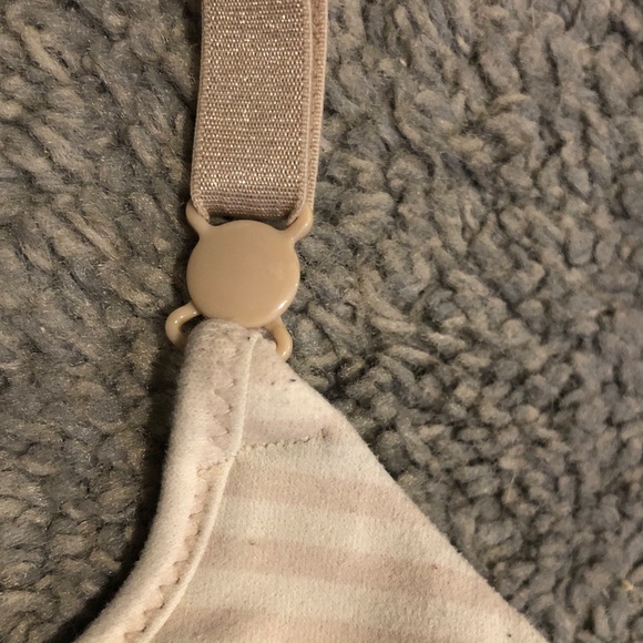 Barely There Cream Striped Bra Set - Picture 7 of 8